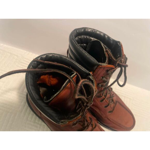 Red Wing Unisex Boots Size 9D Premium Leather-Soft Toe Work